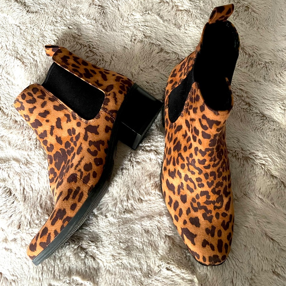 Cheetah boots